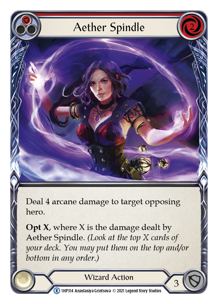 Aether Spindle (Red) [1HP314] | Good Games Adelaide SA