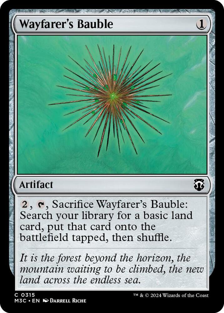 Wayfarer's Bauble 315/411 (Commander: Modern Horizons 3)  - Ripple Foil | Good Games Adelaide SA