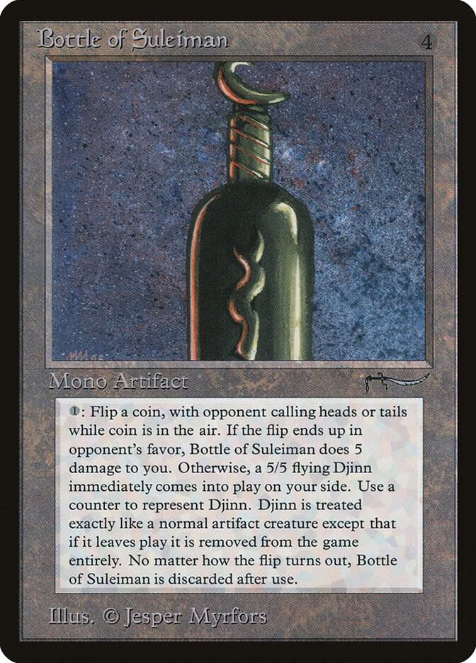 Bottle of Suleiman  (Arabian Nights)  | Good Games Adelaide SA