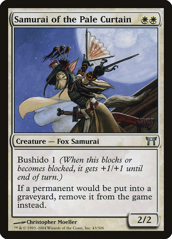 Samurai of the Pale Curtain 43 (Champions of Kamigawa)  | Good Games Adelaide SA