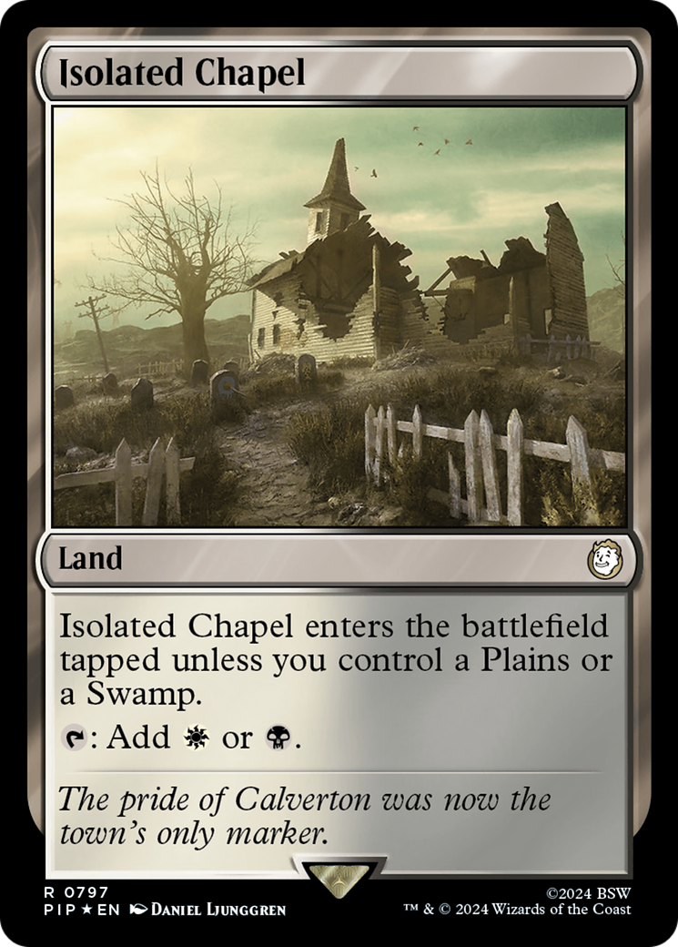 Isolated Chapel (Surge Foil) [Fallout] | Good Games Adelaide SA