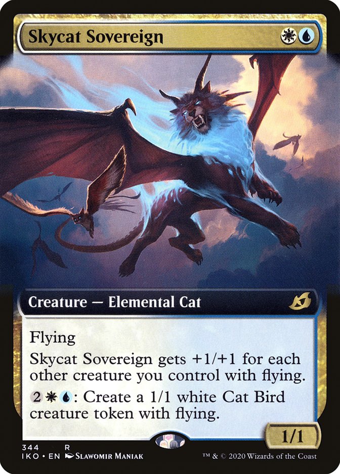 Skycat Sovereign (Extended Art) [Ikoria: Lair of Behemoths] | Good Games Adelaide SA