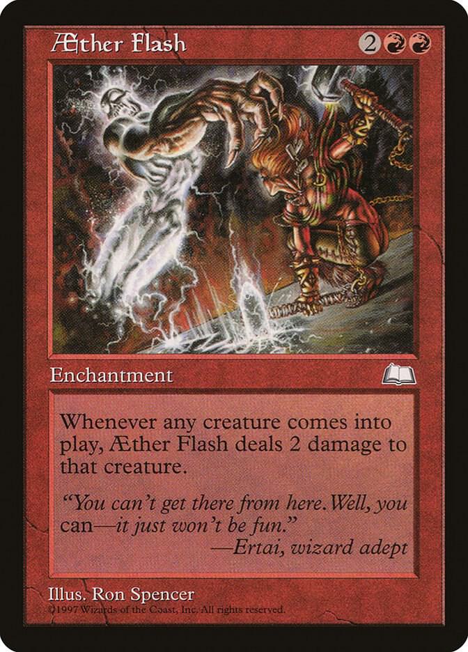 Aether Flash  (Weatherlight)  | Good Games Adelaide SA