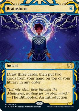 Brainstorm 13 (Strixhaven: Mystical Archives)  - Foil | Good Games Adelaide SA