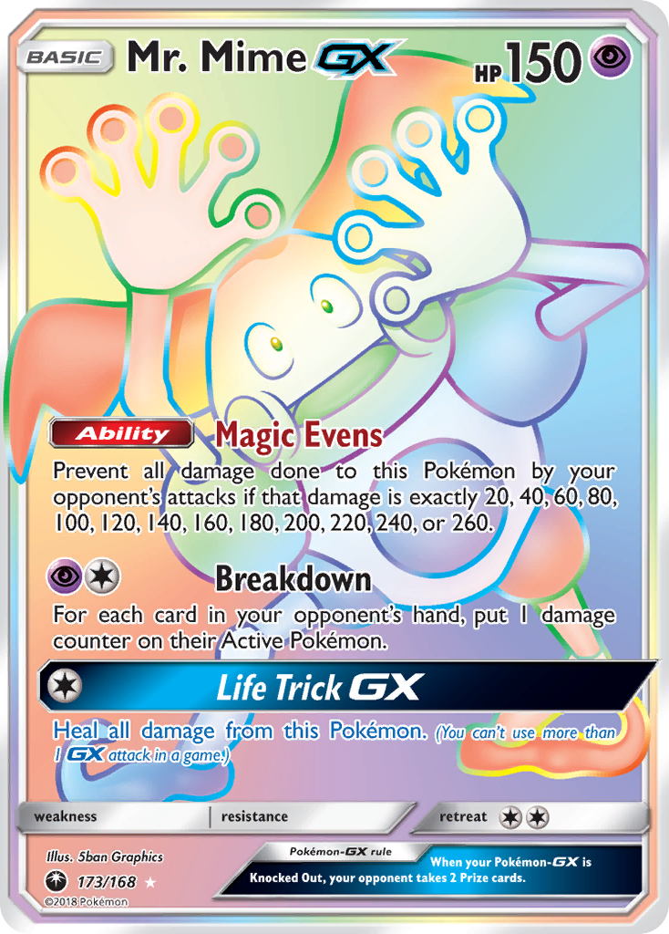 Mr. Mime GX (173/168) [Sun & Moon: Celestial Storm] | Good Games Adelaide SA