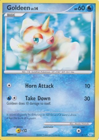 Goldeen (3/12) [Diamond & Pearl: Trainer Kit - Manaphy] | Good Games Adelaide SA