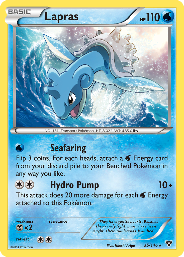 Lapras (35/146) [XY: Base Set] | Good Games Adelaide SA