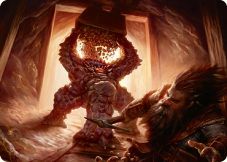 Xorn Art Card [Dungeons & Dragons: Adventures in the Forgotten Realms Art Series] | Good Games Adelaide SA
