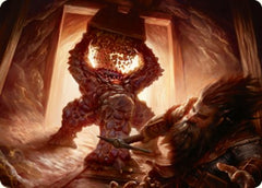 Xorn Art Card [Dungeons & Dragons: Adventures in the Forgotten Realms Art Series] | Good Games Adelaide SA