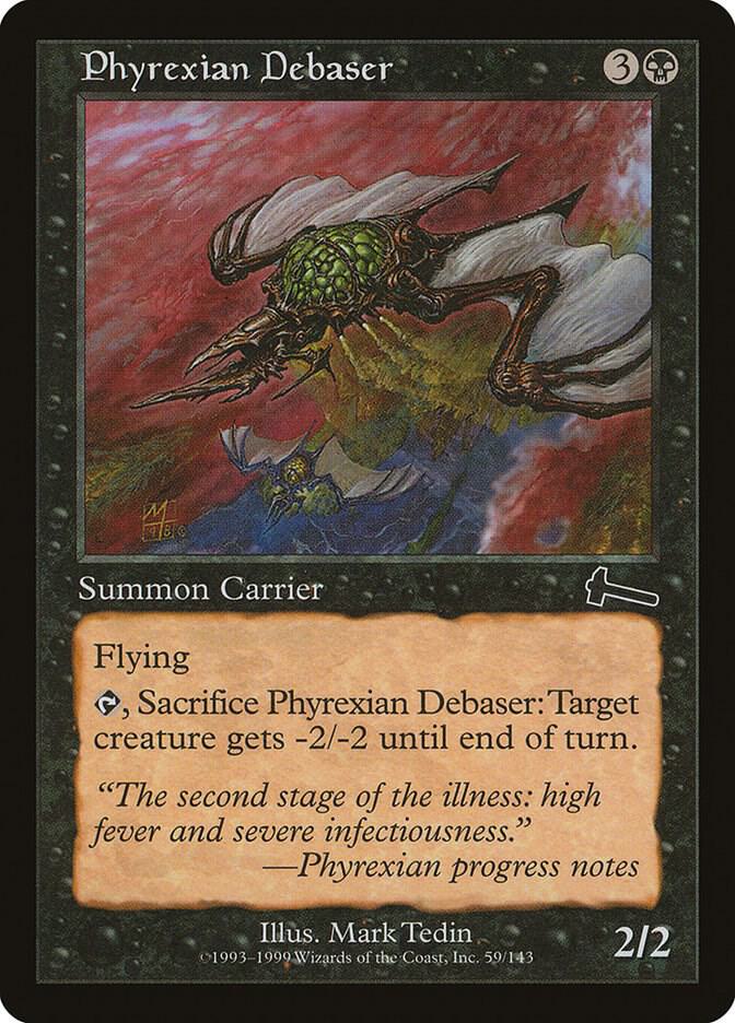 Phyrexian Debaser 59 (Urza's Legacy)  - Foil | Good Games Adelaide SA