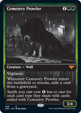 Cemetery Prowler 458 (Innistrad: Double Feature)  - Foil | Good Games Adelaide SA