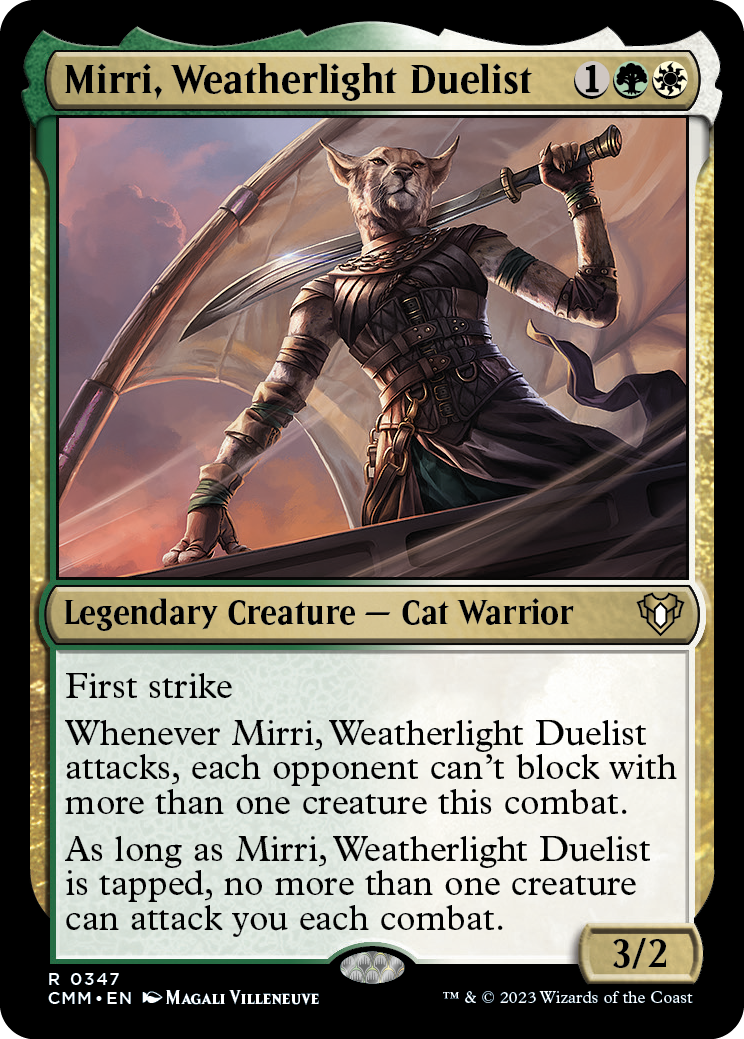 Mirri, Weatherlight Duelist [Commander Masters] | Good Games Adelaide SA