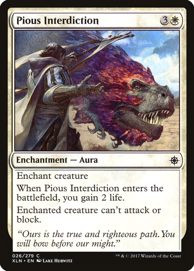Pious Interdiction 26 (Ixalan)  | Good Games Adelaide SA