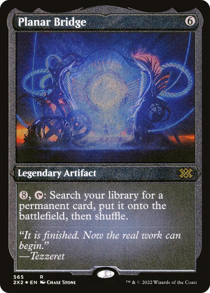 Planar Bridge Foil Etched 565 (Double Masters 2022)  - Foil | Good Games Adelaide SA