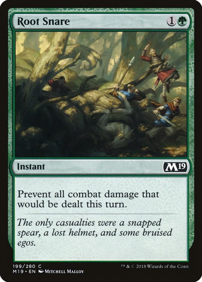 Root Snare 199 (Core Set 2019)  - Foil | Good Games Adelaide SA