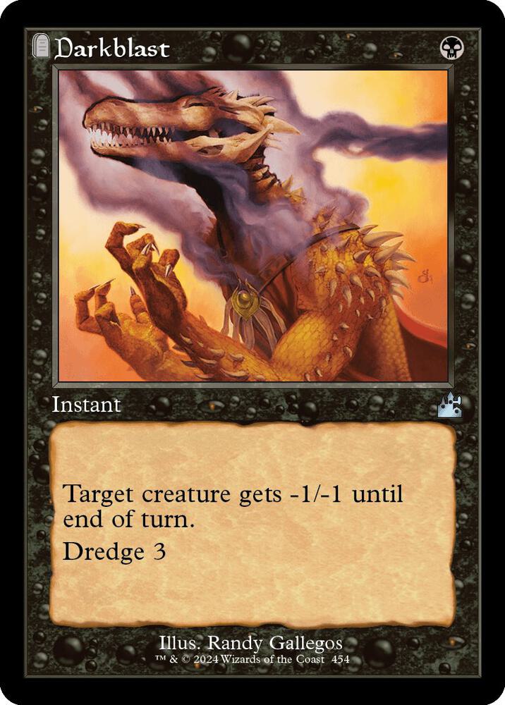 Darkblast 454 (Ravnica Remastered)  - Foil | Good Games Adelaide SA