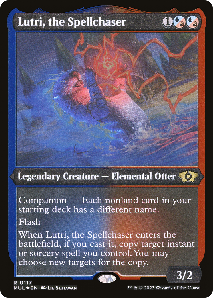 Lutri, the Spellchaser (Foil Etched) [Multiverse Legends] | Good Games Adelaide SA