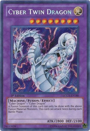 Cyber Twin Dragon [LCGX-EN180] Secret Rare | Good Games Adelaide SA