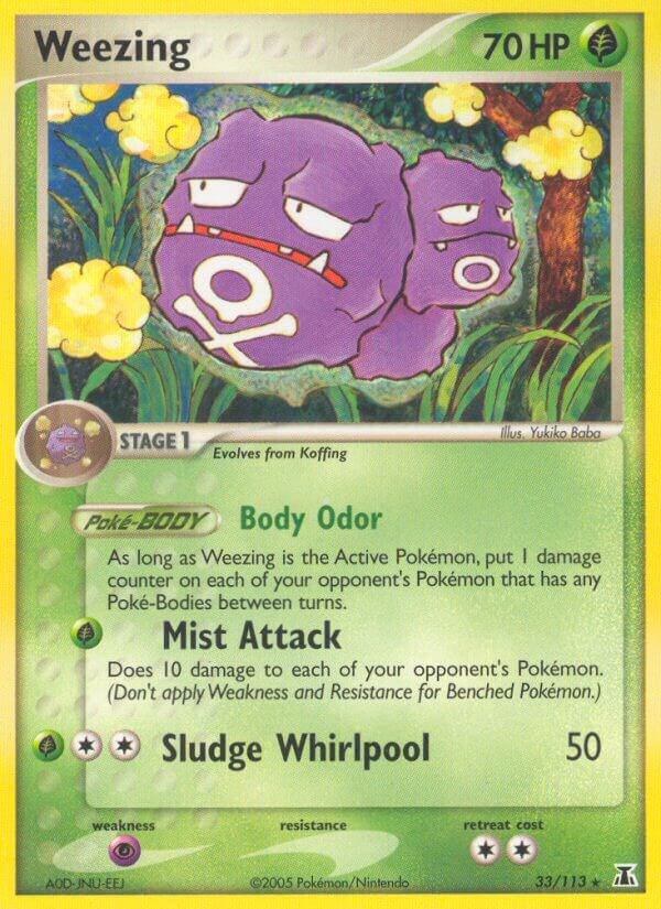 Weezing 33/113 (Delta Species)  | Good Games Adelaide SA