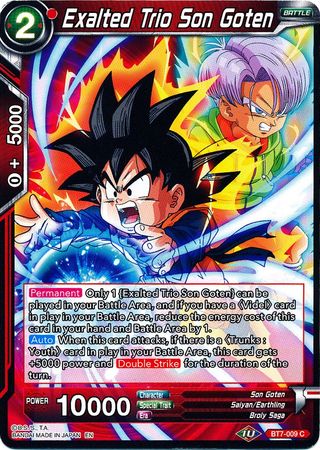 Exalted Trio Son Goten [BT7-009] | Good Games Adelaide SA