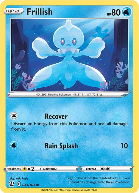 Frillish 041/163 (SWSH05: Battle Styles)  | Good Games Adelaide SA