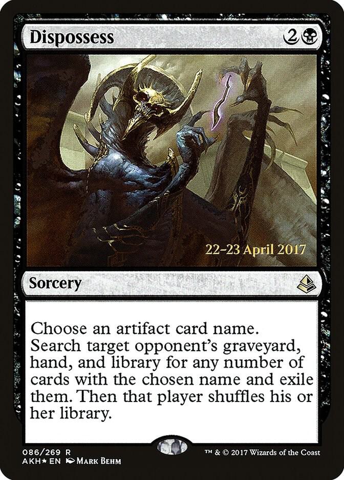 Dispossess 86 (Prerelease Cards)  - Foil | Good Games Adelaide SA