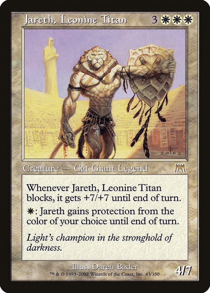 Jareth, Leonine Titan 43 (Onslaught)  - Foil | Good Games Adelaide SA