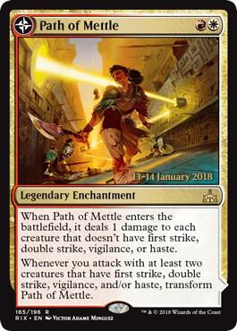 Path of Mettle 165 (Prerelease Cards)  - Foil | Good Games Adelaide SA