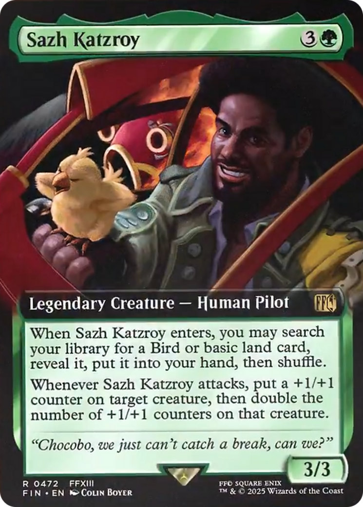 Sazh Katzroy (Extended Art) [FINAL FANTASY] | Good Games Adelaide SA