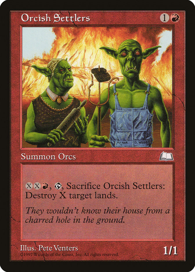 Orcish Settlers  (Weatherlight)  | Good Games Adelaide SA
