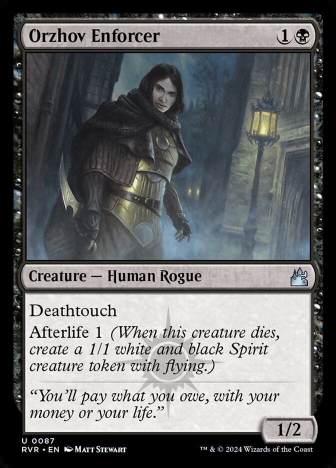 Orzhov Enforcer 87 (Ravnica Remastered)  | Good Games Adelaide SA