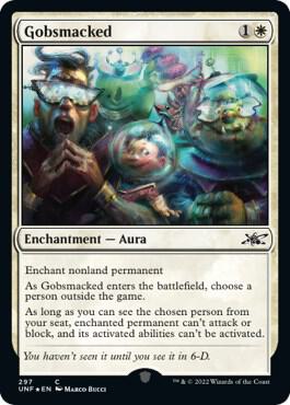 Gobsmacked Galaxy Foil 297 (Unfinity)  - Foil | Good Games Adelaide SA
