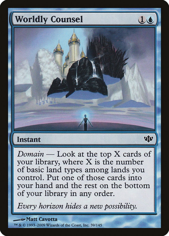 Worldly Counsel 39 (Conflux)  - Foil | Good Games Adelaide SA