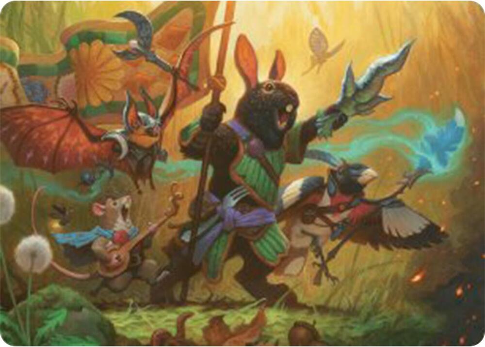 Valley Questcaller Art Card 4 (Art Series: Bloomburrow)  | Good Games Adelaide SA