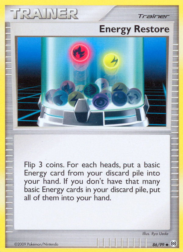 Energy Restore (86/99) [Platinum: Arceus] | Good Games Adelaide SA