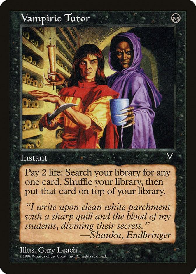 Vampiric Tutor 72/167 (Visions)  | Good Games Adelaide SA