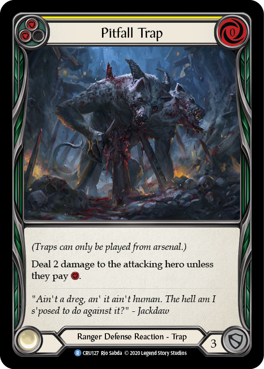 Pitfall Trap [CRU127] 1st Edition Normal | Good Games Adelaide SA