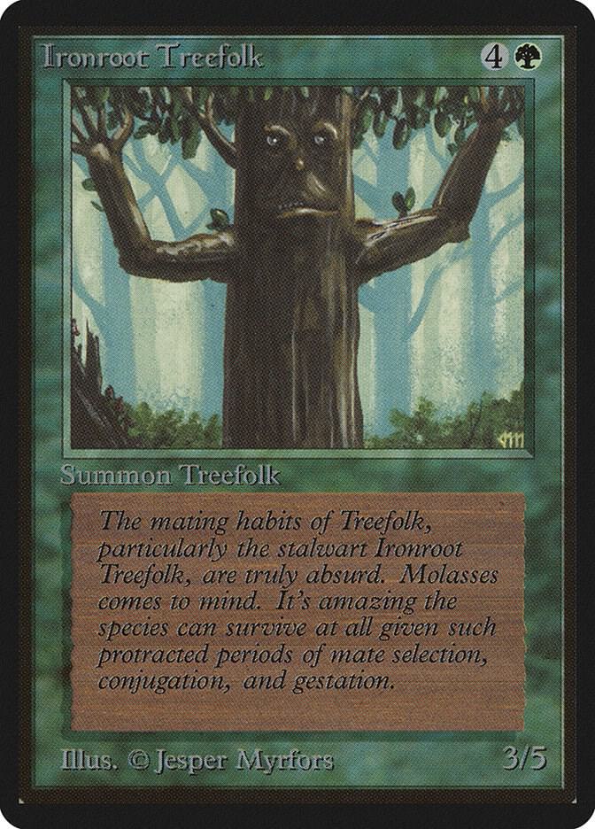 Ironroot Treefolk  (Beta Edition)  | Good Games Adelaide SA