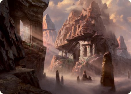 Mountain (277) Art Card [Dungeons & Dragons: Adventures in the Forgotten Realms Art Series] | Good Games Adelaide SA