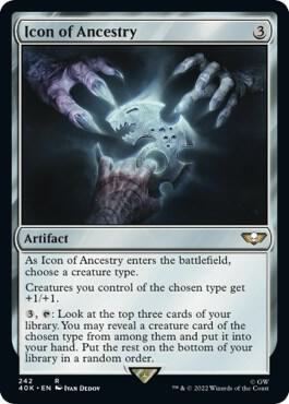 Icon of Ancestry 242/617 (Universes Beyond: Warhammer 40,000)  | Good Games Adelaide SA