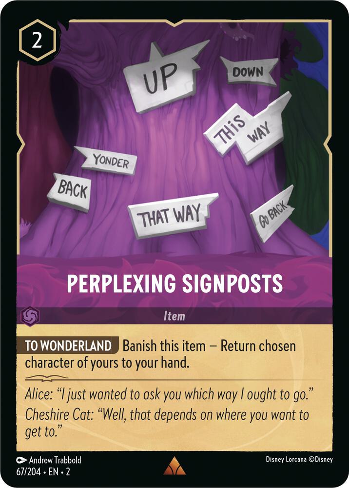 Perplexing Signposts 67/204 (Rise of the Floodborn)  | Good Games Adelaide SA