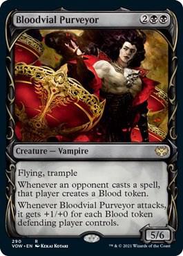 Bloodvial Purveyor Showcase 290 (Innistrad: Crimson Vow)  - Foil | Good Games Adelaide SA