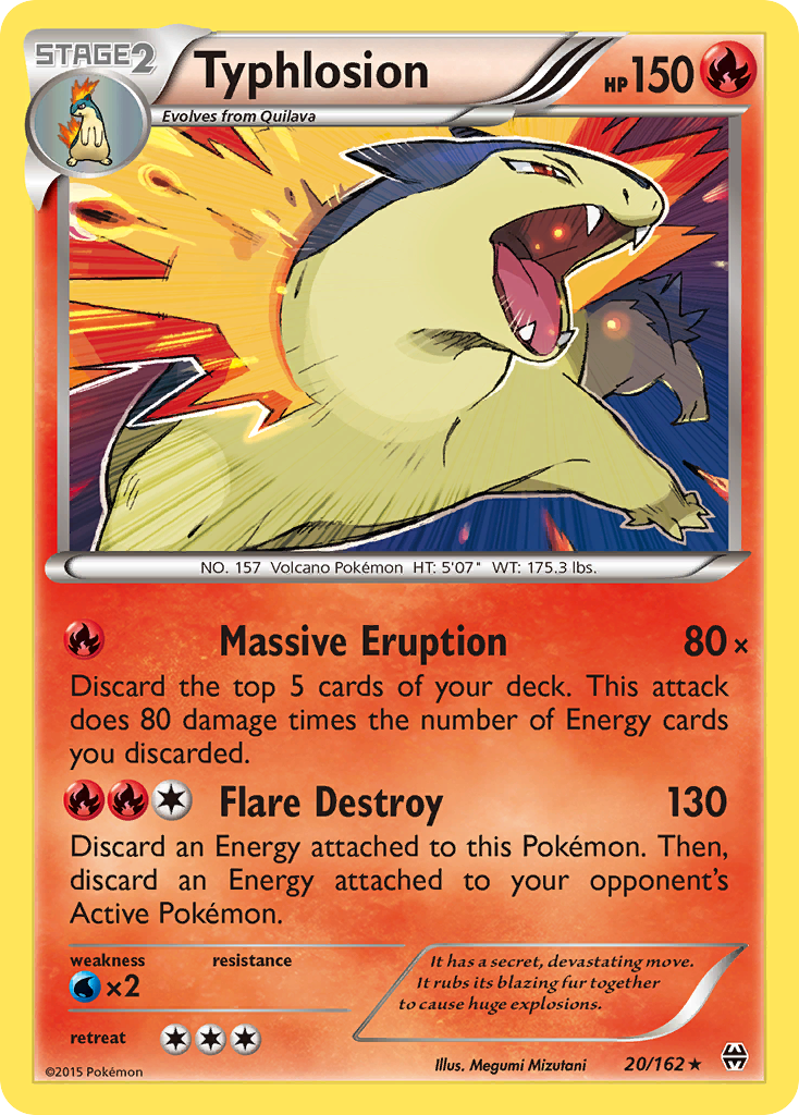 Typhlosion (20/162) [XY: BREAKthrough] | Good Games Adelaide SA