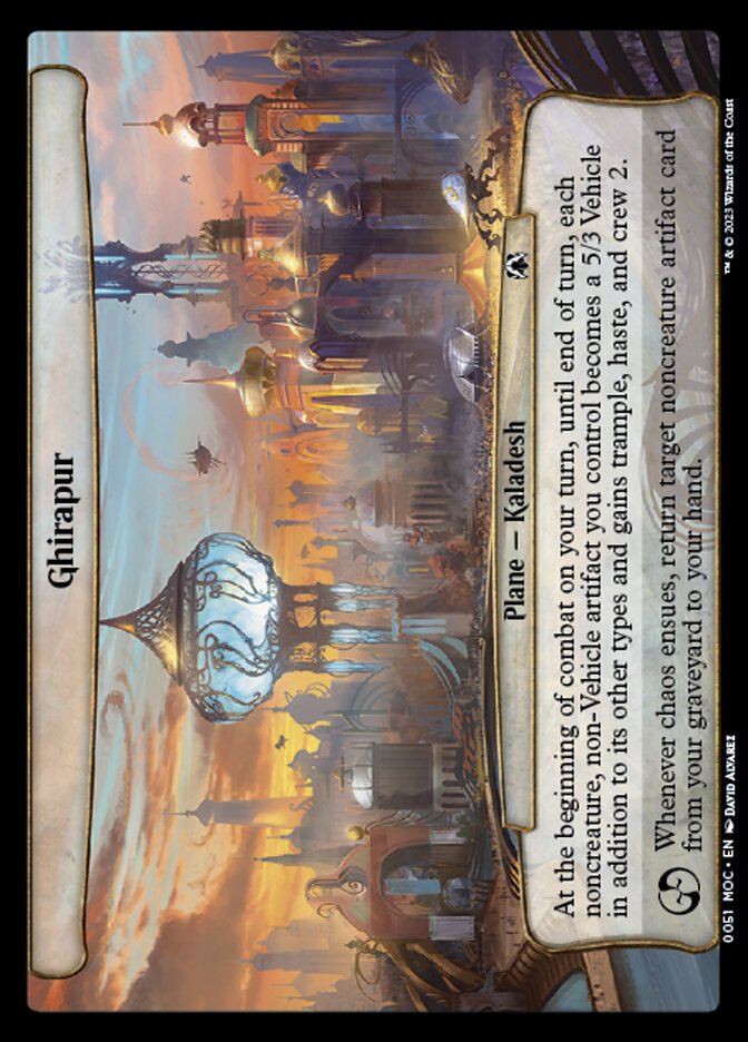 Ghirapur 51 (Planechase: March of the Machine)  | Good Games Adelaide SA