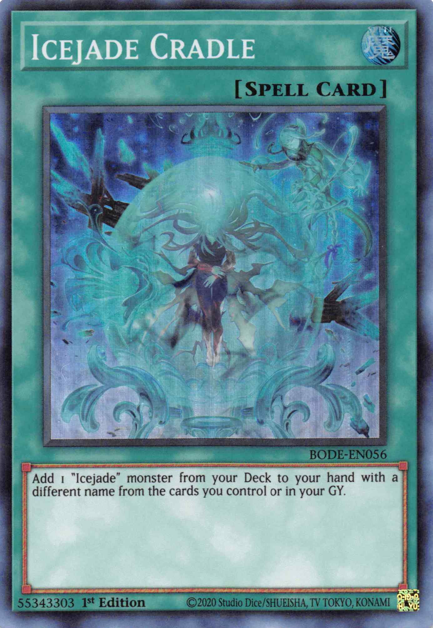 Icejade Cradle [BODE-EN056] Super Rare | Good Games Adelaide SA