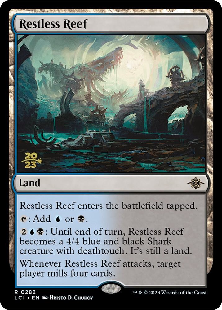 Restless Reef 282 (Prerelease Cards)  - Foil | Good Games Adelaide SA