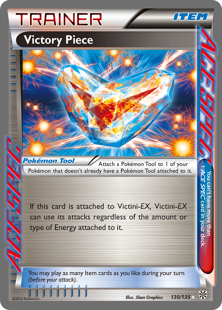 Victory Piece (130/135) [Black & White: Plasma Storm] | Good Games Adelaide SA