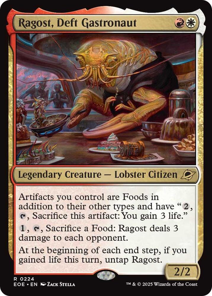Ragost, Deft Gastronaut 224 (Edge of Eternities)  | Good Games Adelaide SA