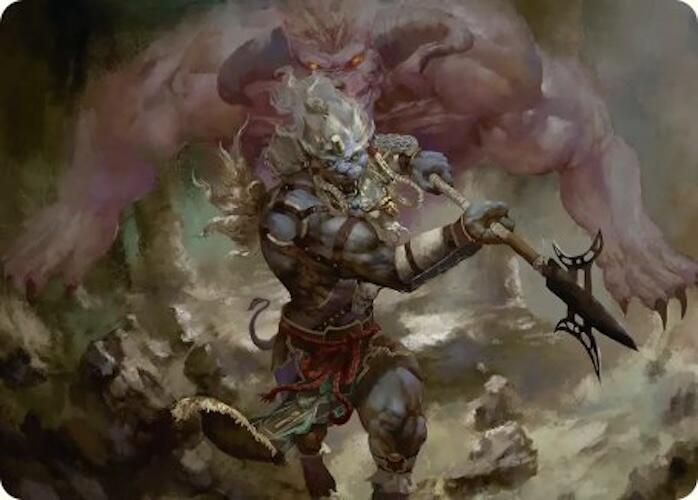 Kimahri Valiant Guardian Art Card 29 (Art Series: FINAL FANTASY)  | Good Games Adelaide SA