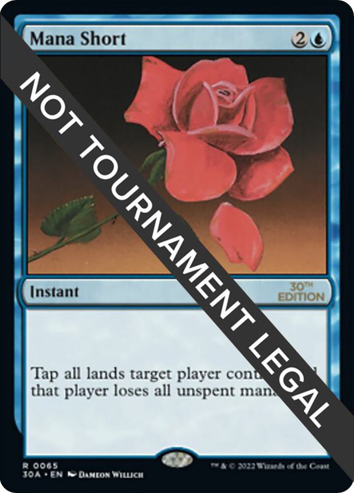 Mana Short 65/594 (30th Anniversary Edition)  | Good Games Adelaide SA